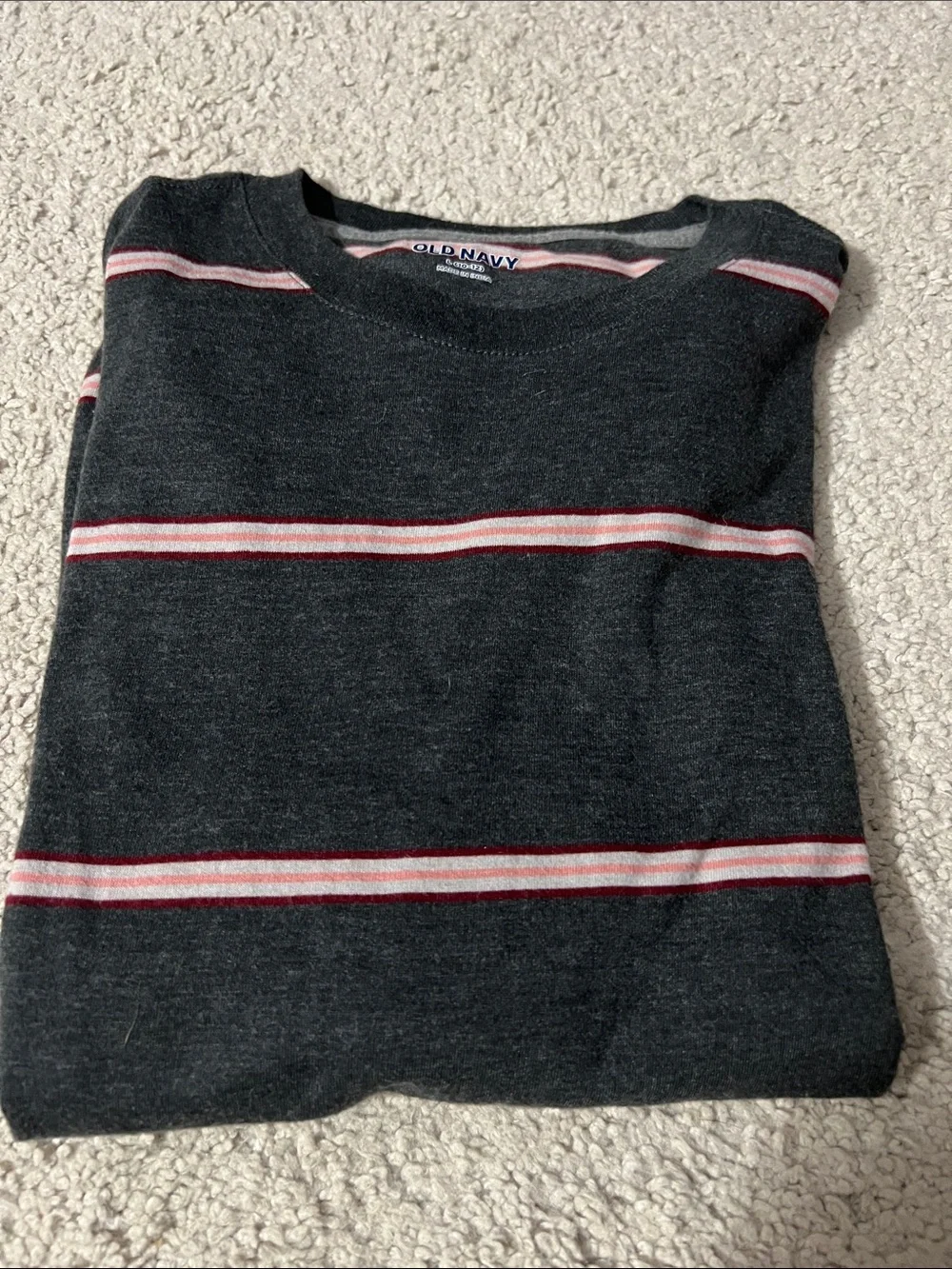 Old Navy Lot of 6 Long Sleeve Crew Neck Tees